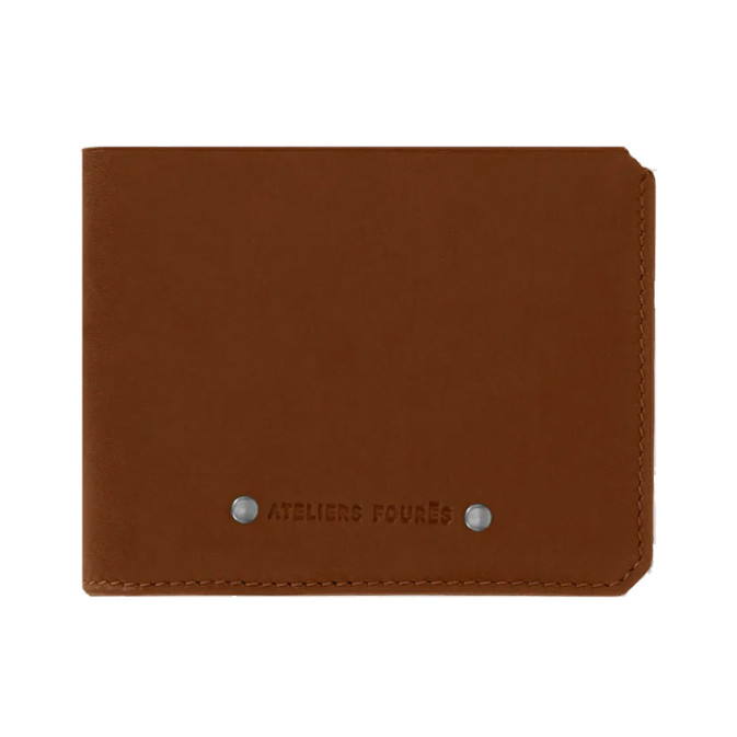 Ateliers Fourès Baroudeur Italian Wallet F9110 Tawny