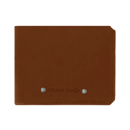 Ateliers Fourès Baroudeur Italian Wallet F9110 Tawny