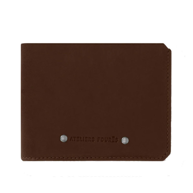 Ateliers Fourès Baroudeur Italian Wallet F9110 Cognac