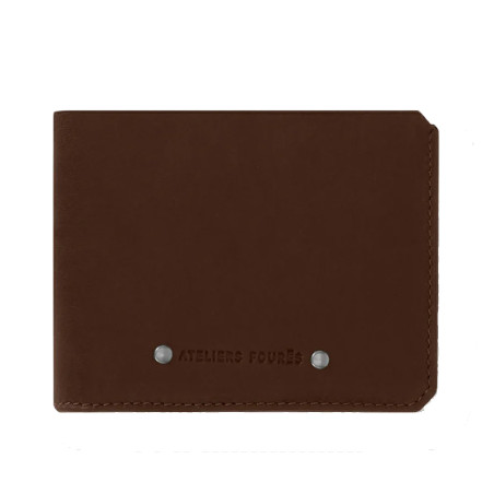 Ateliers Fourès Baroudeur Italian Wallet F9110 Cognac