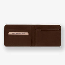 Ateliers Fourès Baroudeur Italian Wallet F9110 Cognac