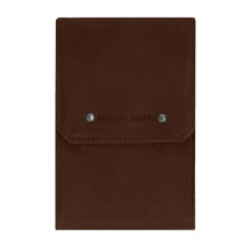 Ateliers Fourès Baroudeur Collapsible Checkbook Holder F9129 Cognac