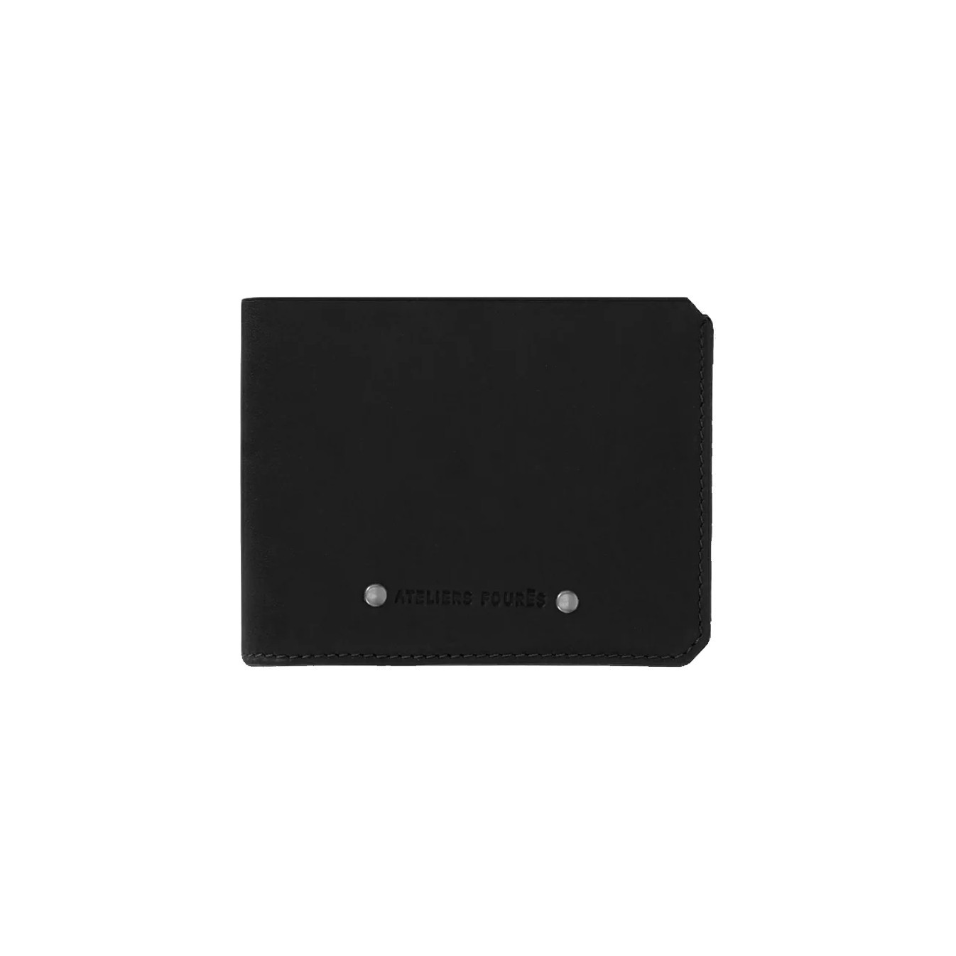Ateliers Fourès Baroudeur Italian Wallet F9110 Black