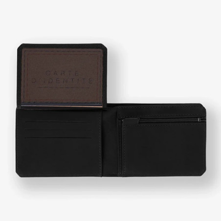 Ateliers Fourès Baroudeur Italian Wallet F9110 Black