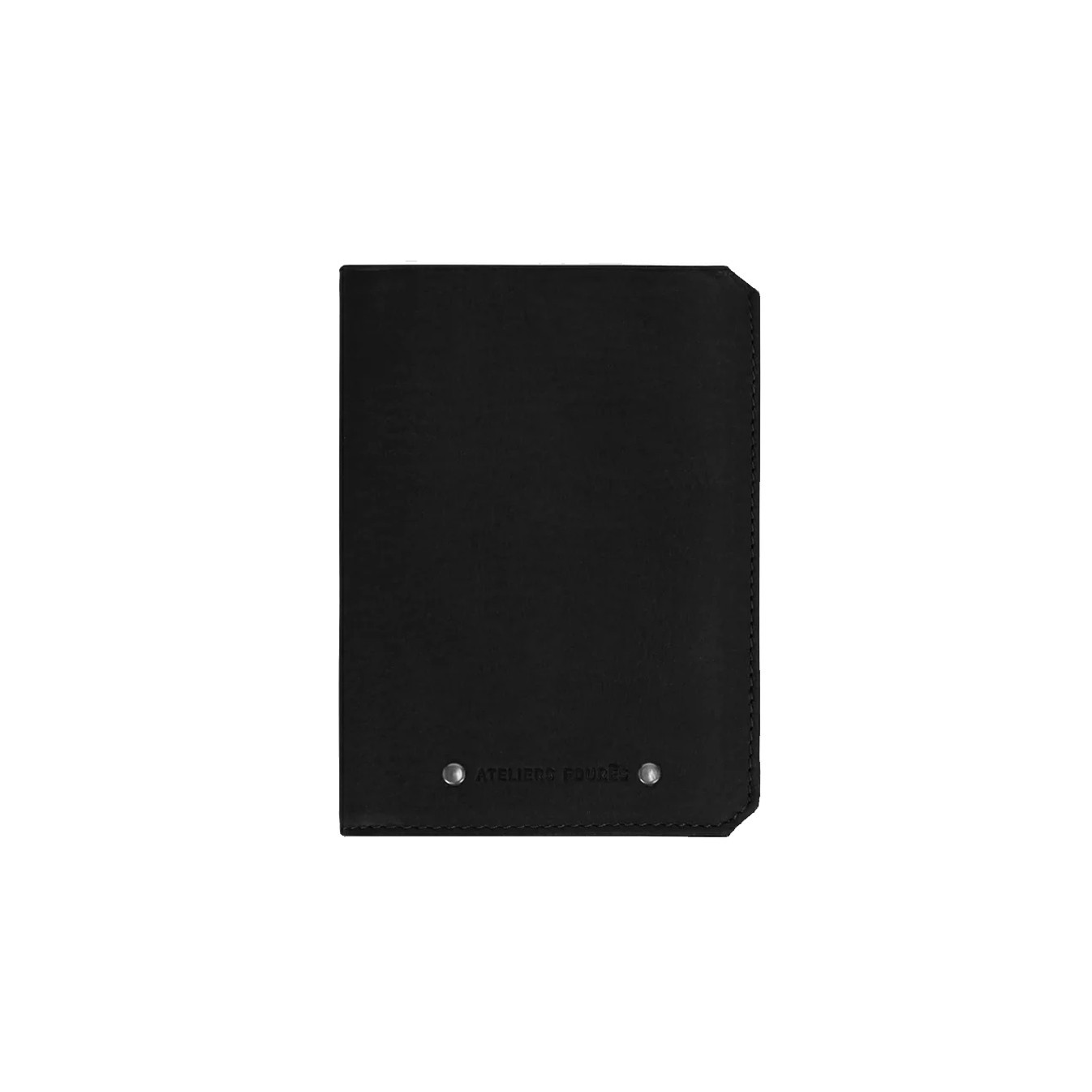 Ateliers Fourès Baroudeur Grand Wallet 14 Credit Cards F9120 Black