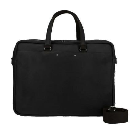 Fourès Workshops Baroudeur Leather Satchel 39cm F9519 Black