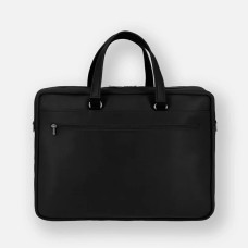 Fourès Workshops Baroudeur Leather Satchel 39cm F9519 Black
