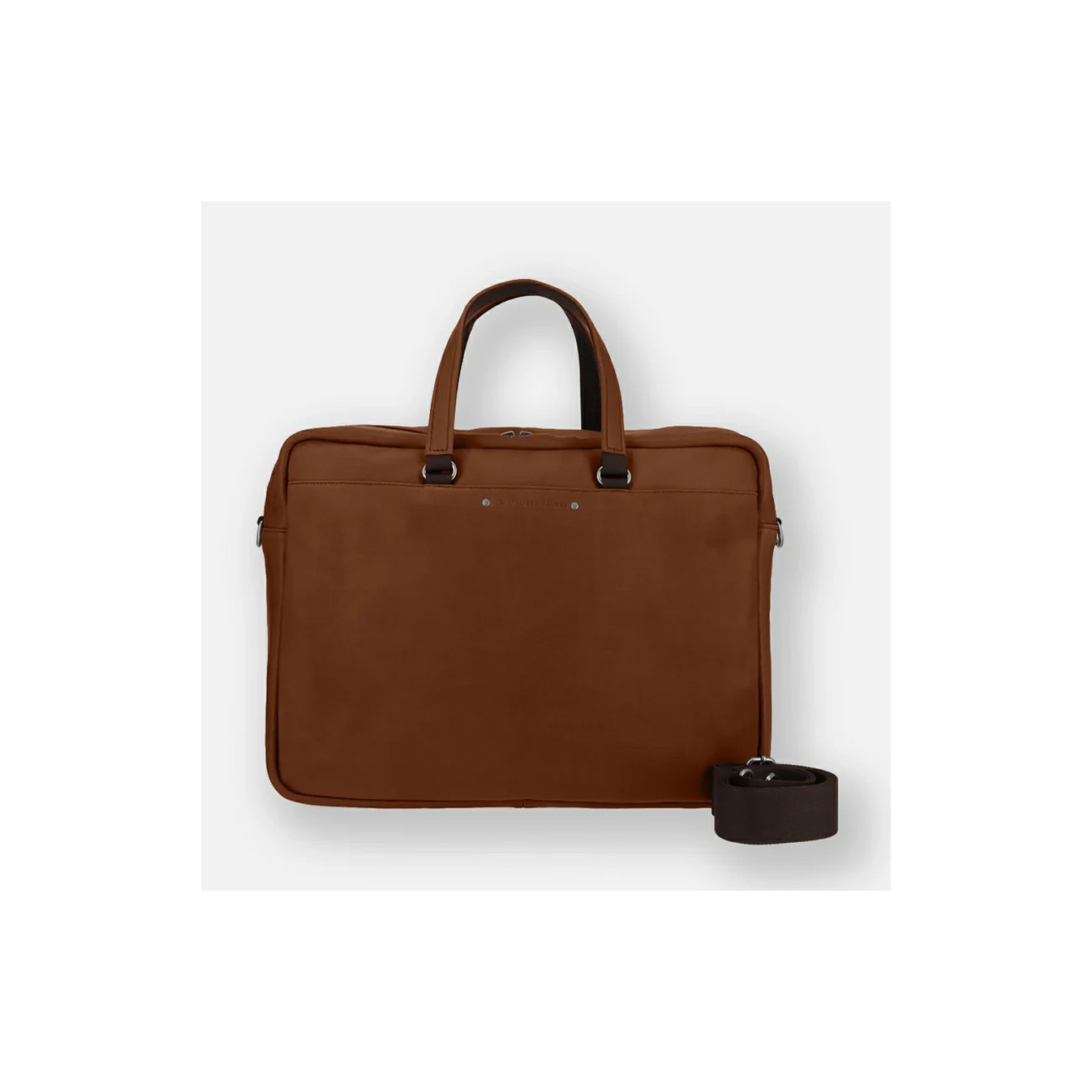 Ateliers Fourès Baroudeur Satchel Leather 39cm F9519 Tawny