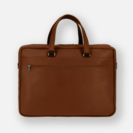 Ateliers Fourès Baroudeur Satchel Leather 39cm F9519 Tawny