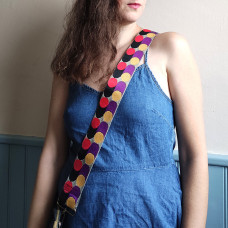 Farfouillette Accessories 5cm Multicolor Polka Dot Shoulder Strap