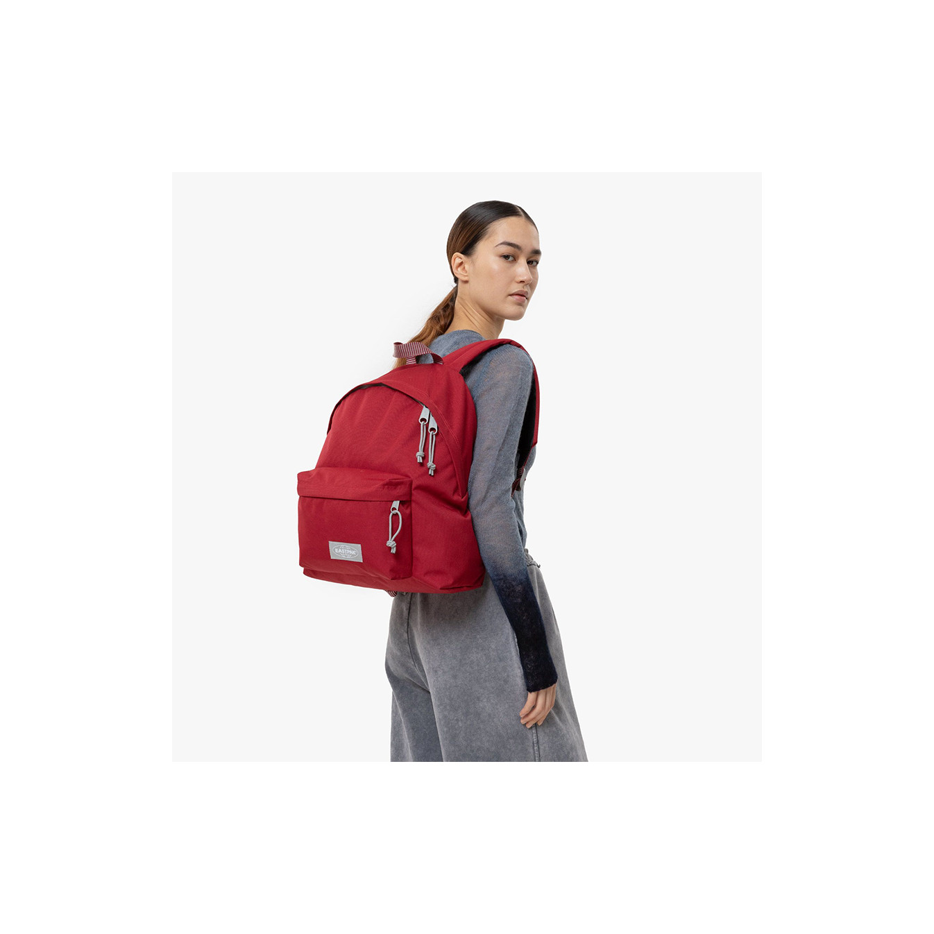 Eastpak Padded Pak'R Sac à Dos 5o9 Kontrast Stripe Red