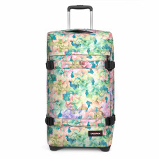 Eastpak Transit'r L Large Soft Wheeled Travel Bag 7j8 Garden