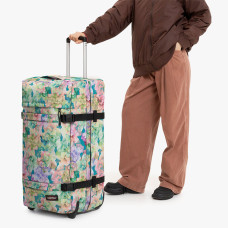 Eastpak Transit'r L Large Soft Wheeled Travel Bag 7j8 Garden