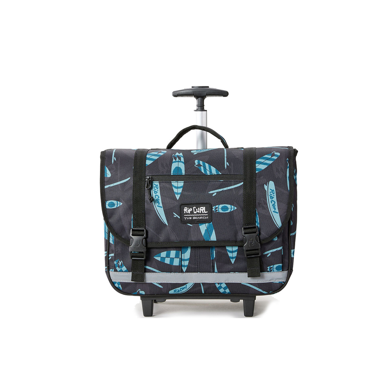 Rip Curl Back To School Wheeled Backpack Black Blue