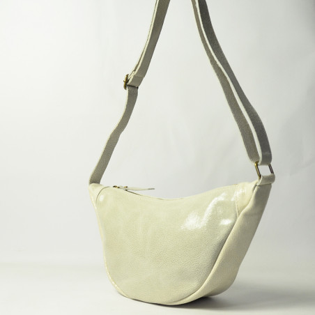 Farfouillette Half Moon Banana Bag 3040 beige