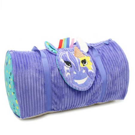 Les Deglingos Weekend Bag Kiprokos the Zebra