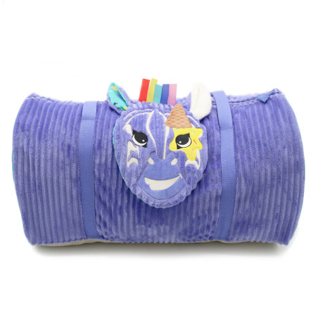 Les Deglingos Weekend Bag Kiprokos the Zebra