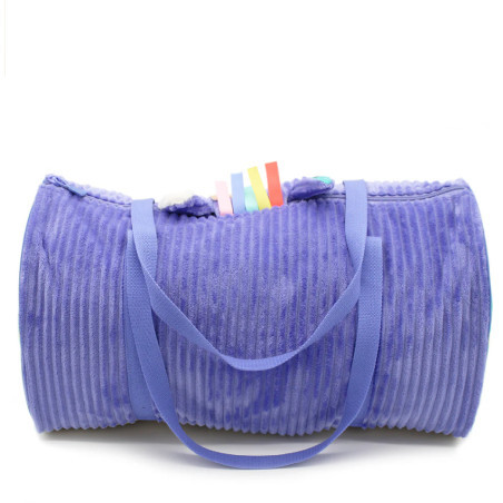 Les Deglingos Weekend Bag Kiprokos the Zebra