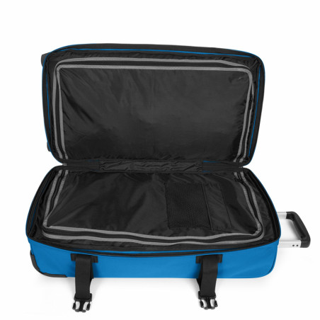 Eastpak Transit'r L Grand Sac de Voyage Souple à Roulettes 0o9 Azure blue intérieur