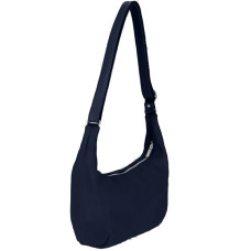 Ateliers Fourès Complice Small Zippered Leather Bag Léto C300 Marine