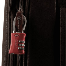 Jump TSA Cable Lock with 3 Digits Red