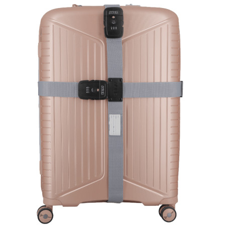 Jump Travel Accessories Double Strap TSA Lock Light Gray