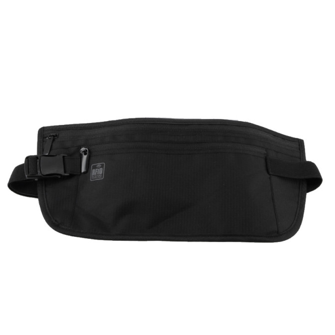 Jump Accessories Travel RFID Security Belt Pouch Black