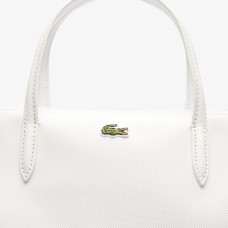 Lacoste Weekend Zipper Tote Bag L12.12 White