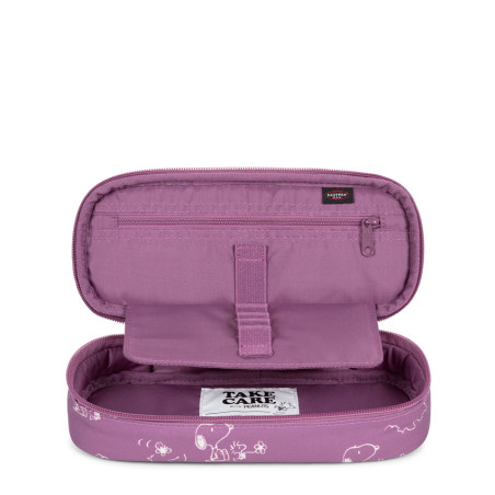 Eastpak Oval Single Trousse 6o9 Peanuts pink intérieur