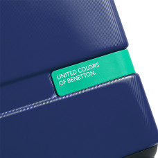 Delsey x Benetton Valise Soute Now Hardside M 66 cm Bleu détails