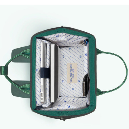 Cabaïa Medium Serie Sac à Dos 13" Leon ouvert