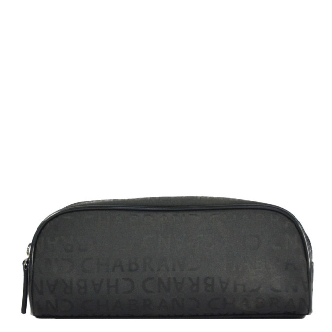 Chabrand Men's toile monogram toile wash bag 84221 Black