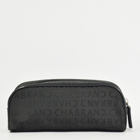 Chabrand Men's toile monogram toile wash bag 84221 Black