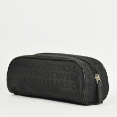 Chabrand Men's toile monogram toile wash bag 84221 Black