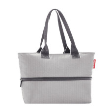 Reisenthel Extensible Shoulder Shopper Herringbone Grey