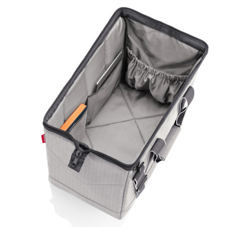 Reisenthel Travel Allrounder M Sac de Voyage Multifonctionnel Grey ouvert