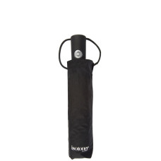 Isotoner Women's Folding X-TRA Sec Auto Black Umbrella