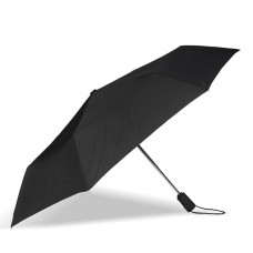 Isotoner Women's Folding X-TRA Sec Auto Black Umbrella