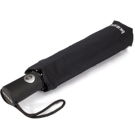 Isotoner Parapluie Femme Pliant X-TRA Sec Auto Noir