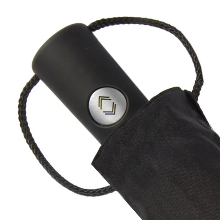 Isotoner Women's Folding X-TRA Sec Auto Black Umbrella