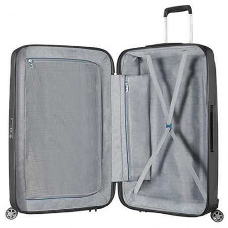 Samsonite スーツケース STARFIRE SPINNER 69/25 Samsonite Starfire Spinner 75 cm 4-Wheel Trolley Suitcase Graphite