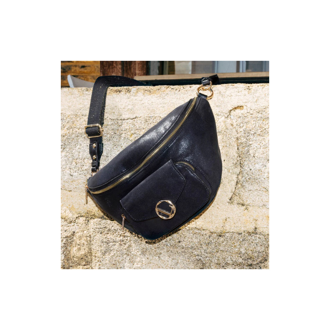 Lollipops Okayama Sac Banane Noir face