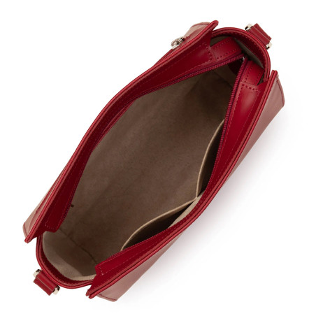 Lancaster Constance Crossbody 437-02 Carmine