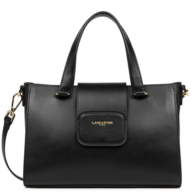 Lancaster Paris Pad Large Handbag 480-056 Black