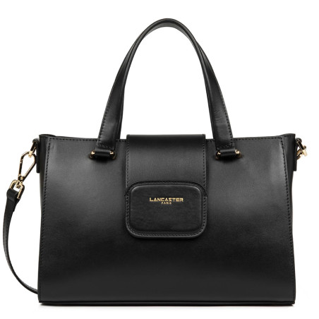 Lancaster Paris Pad Large Handbag 480-056 Black