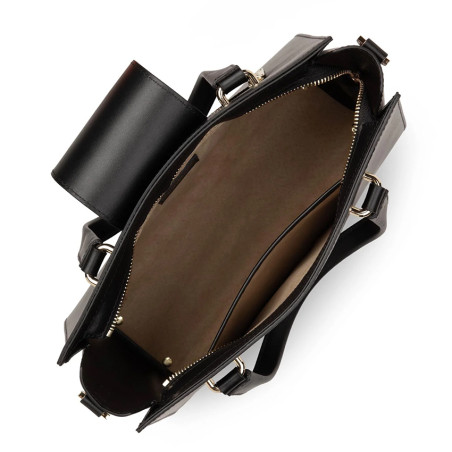Lancaster Paris Pad Large Handbag 480-056 Black