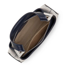 Lancaster Suave Ace Small Baguette Bag 433-30 Navy Blue