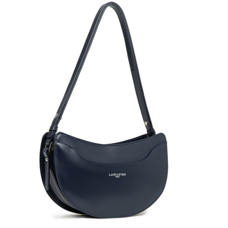 Lancaster Suave Lune Demi Moon Bag 433-33 Navy Blue