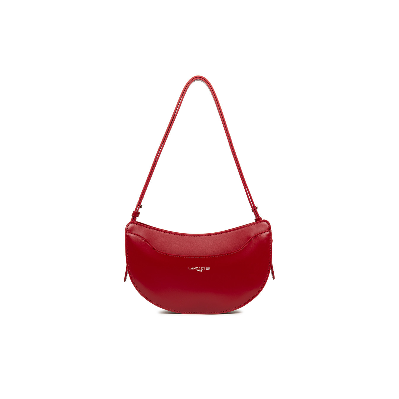 Lancaster Suave Lune Demi Moon Bag 433-33 Carmine
