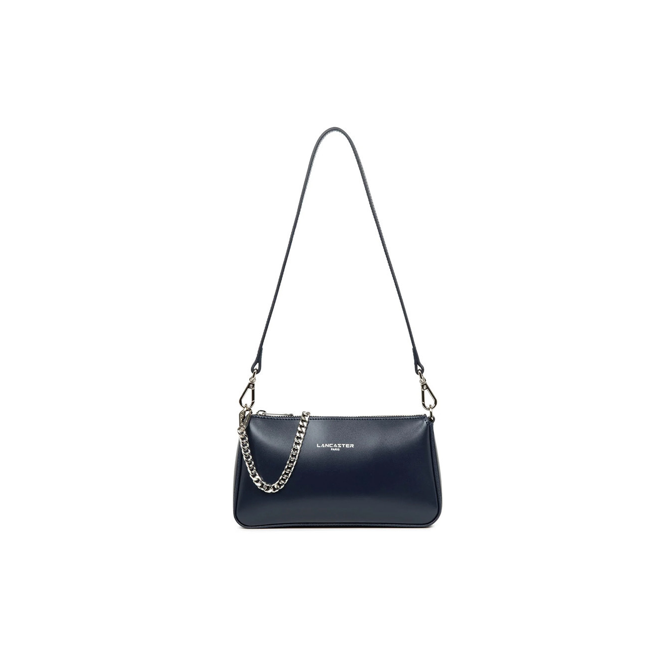 Lancaster Suave Even Sac Baguette Trotteur 433-14 Bleu Foncé